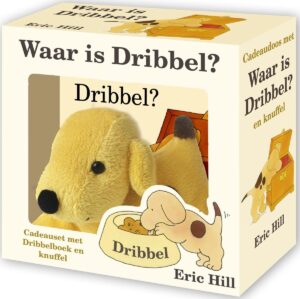 Dribbel - Cadeaudoos met Waar is Dribbel en knuffel