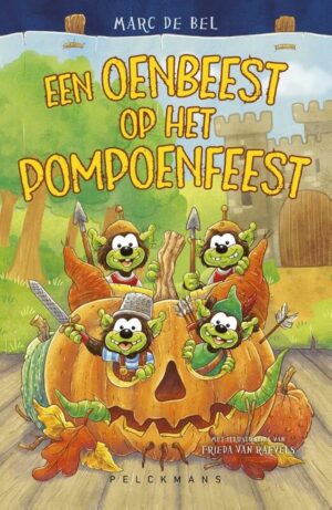 Een oenbeest op het pompoenfeest