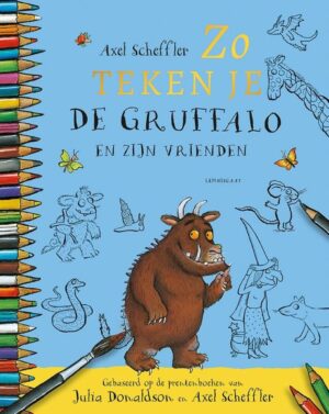 Zo teken je de Gruffalo en zijn vrienden